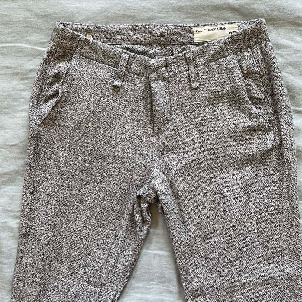 Rag & Bone Flat Front Trousers With Gathered Hems - image 2